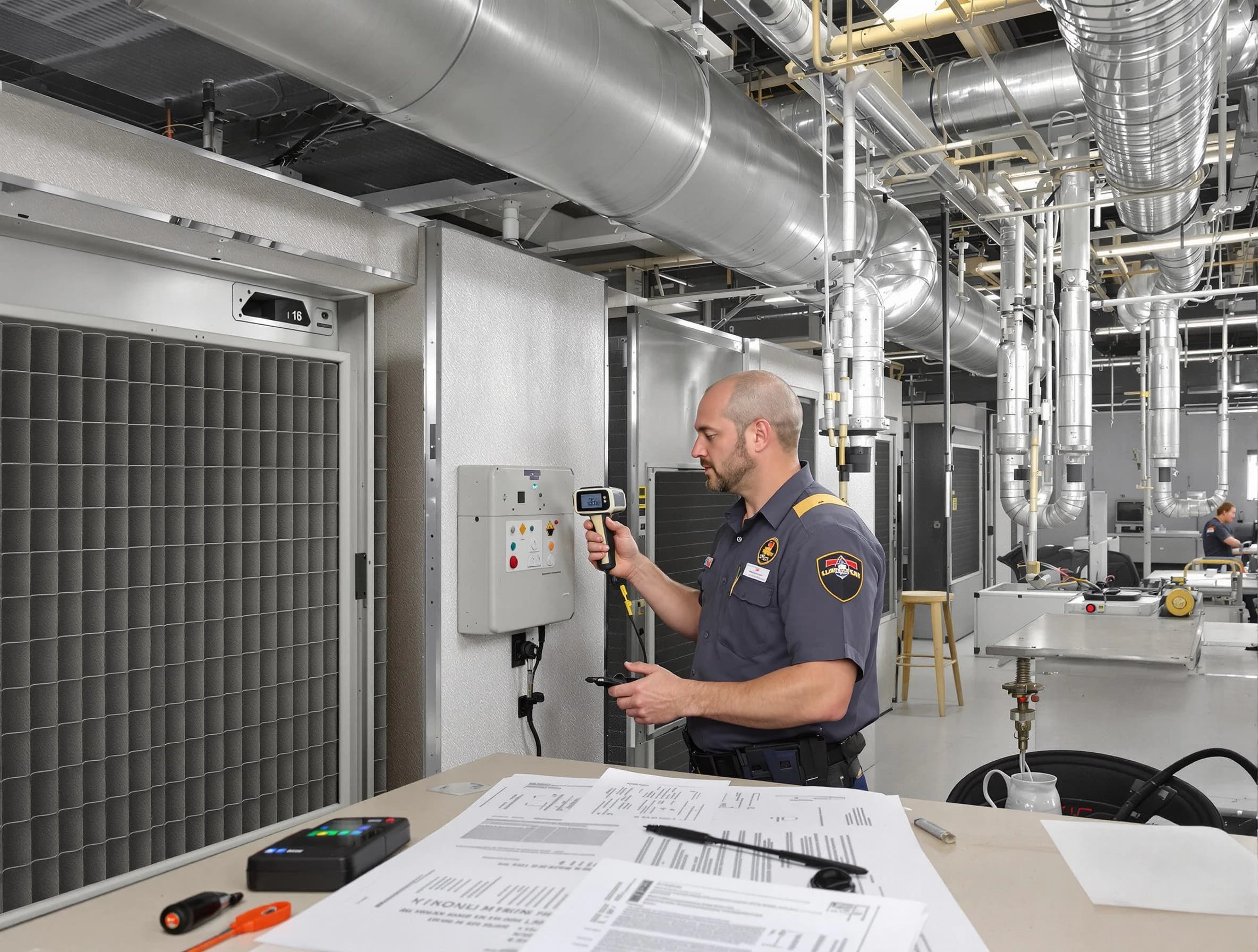 Professional filter system inspection by Dracut Air Duct Cleaning in Dracut